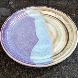 Handmade Ceramic Platter, Signed, Excellent Condition